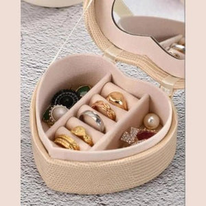 Tiny Heart Jewelry Case - All - In - One Store