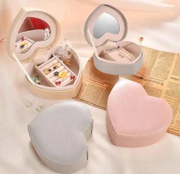Tiny Heart Jewelry Case - All - In - One Store