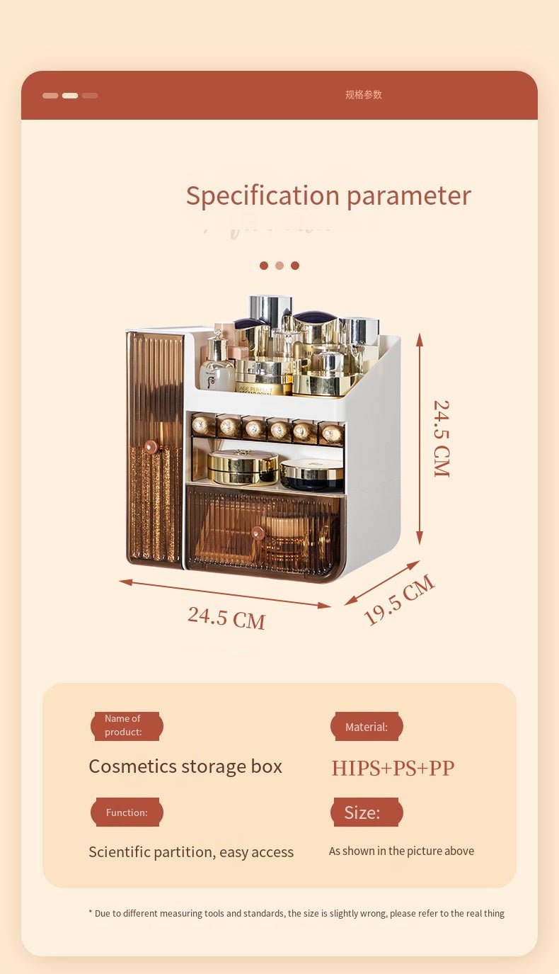 Transparent And Visible Cosmetic Organizer.. - All-In-One Store