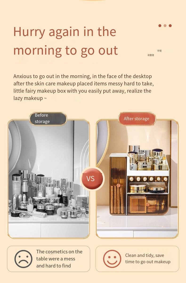 Transparent And Visible Cosmetic Organizer.. - All-In-One Store