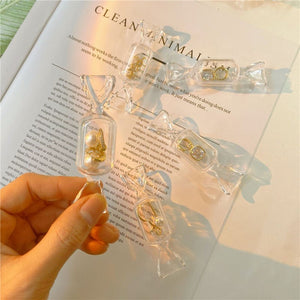 Transparent Candy Shape Box (Pack Of 6) - All-In-One Store