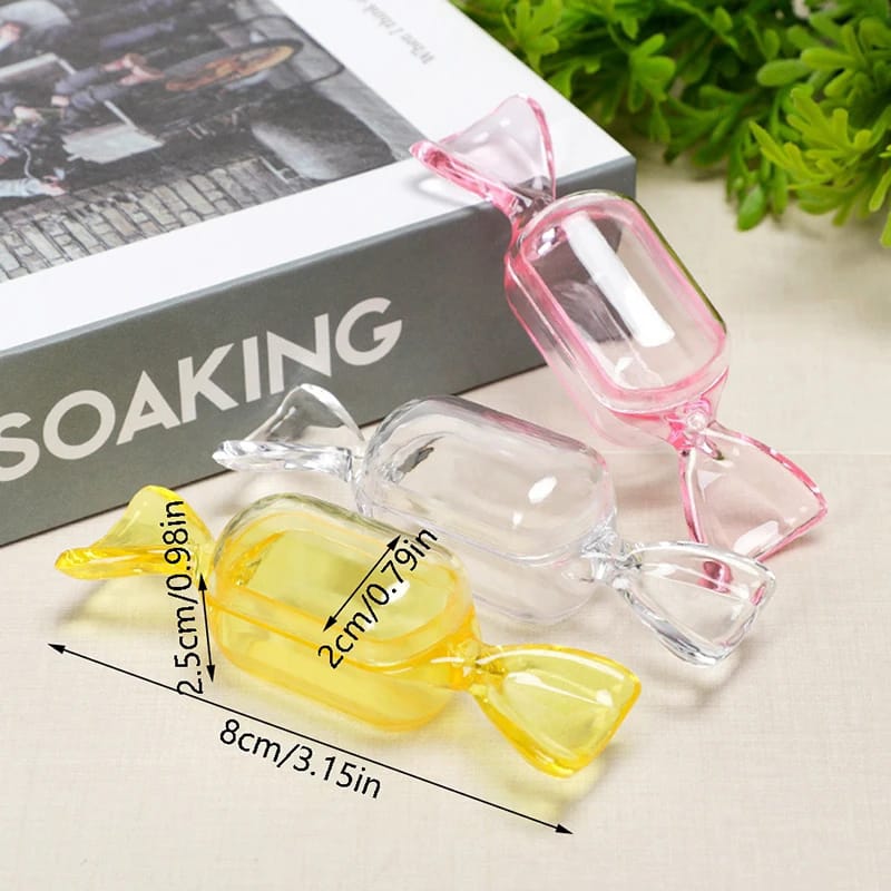 Transparent Candy Shape Box (Pack Of 6) - All-In-One Store