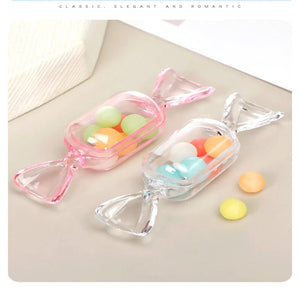 Transparent Candy Shape Box (Pack Of 6) - All-In-One Store