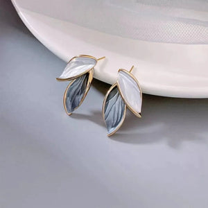 Trendy Leaves stud earrings - All-In-One Store