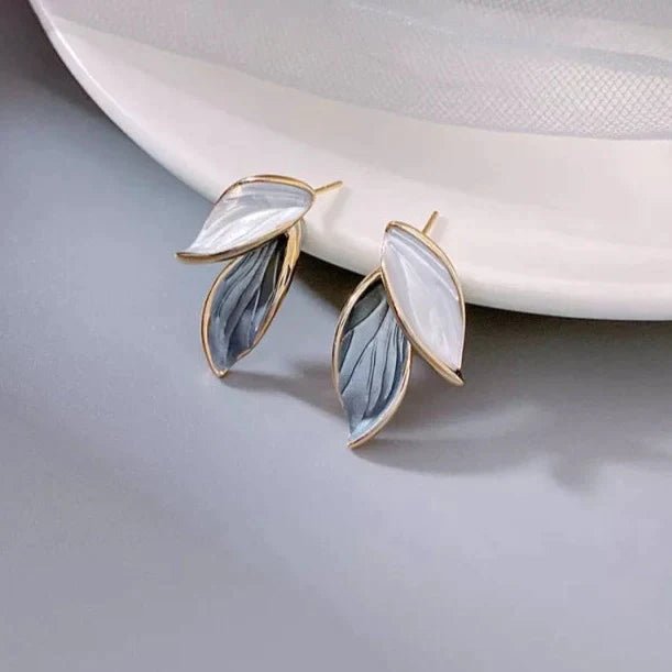 Trendy Leaves stud earrings - All-In-One Store