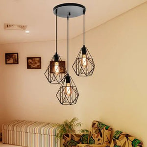 Triple Cage Pendant Lamp - All-In-One Store