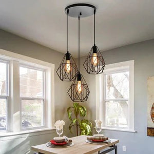 Triple Cage Pendant Lamp - All-In-One Store