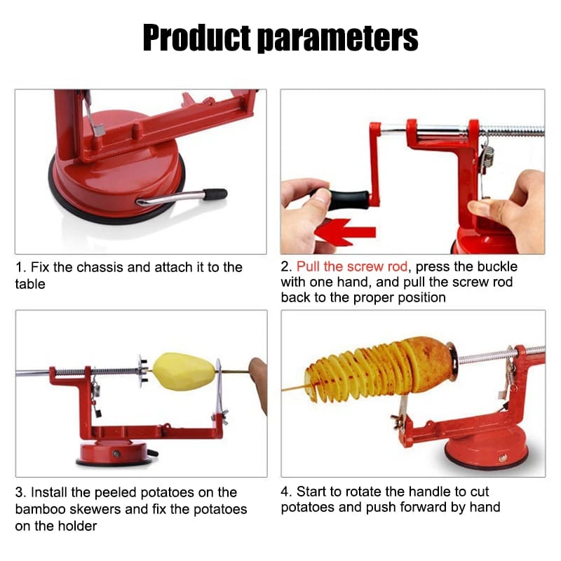 Twister Spiral Potato Cutter - All-In-One Store