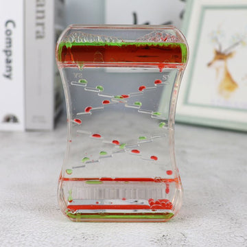 Two-colour Crystal Oil Drop Hour Glass - All-In-One Store