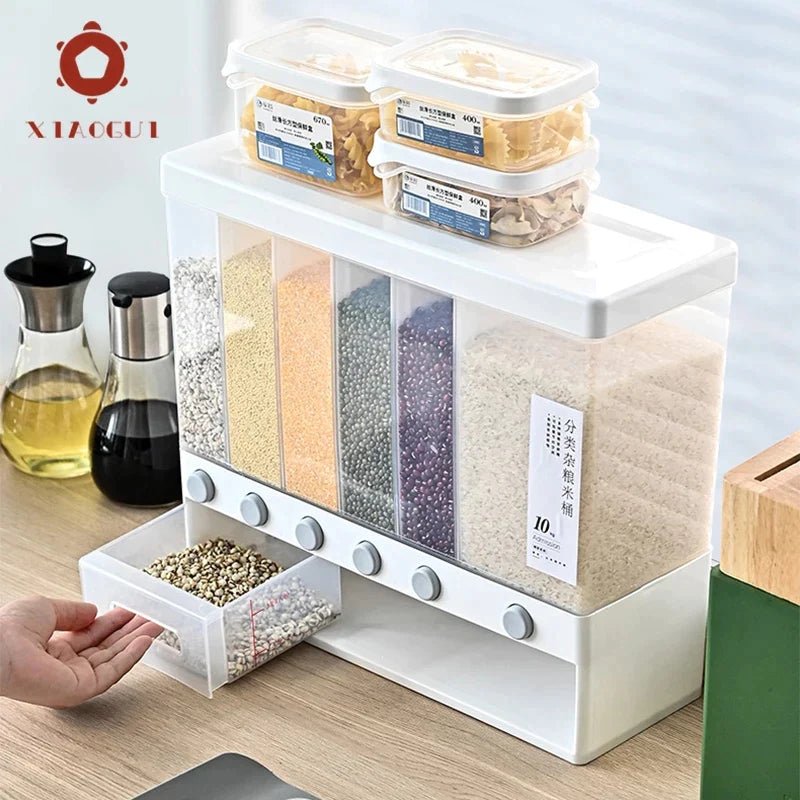 Wall Mounted 6 in 1 Dispenser - All-In-One Store