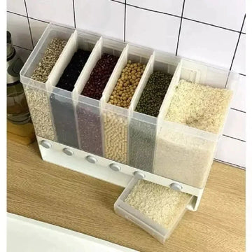 Wall Mounted 6 in 1 Dispenser - All-In-One Store