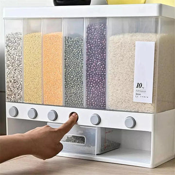 Wall Mounted 6 in 1 Dispenser - All-In-One Store
