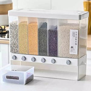 Wall Mounted 6 in 1 Dispenser - All-In-One Store