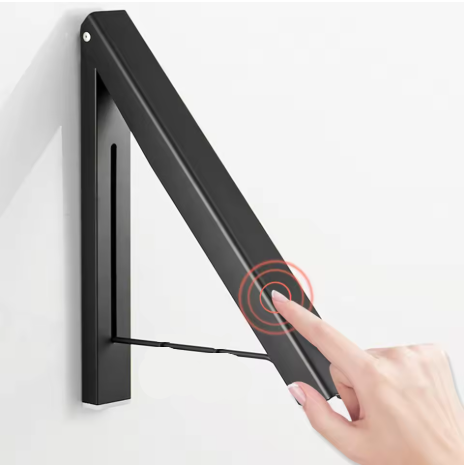 Retractable Wall-Mounted Clothes Hanger