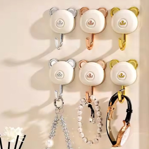 Panda Pop Wall Hooks – Pack of 2