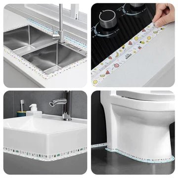 White Printed Sealing Tape - All-In-One Store