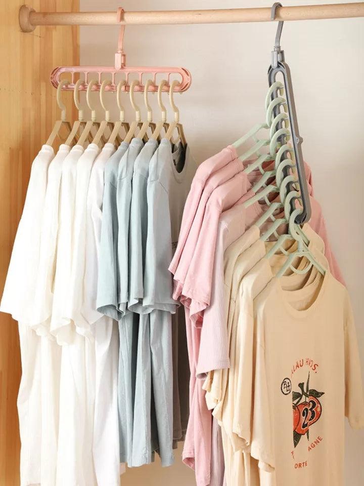 Space saving hangers holder - All-In-One Store