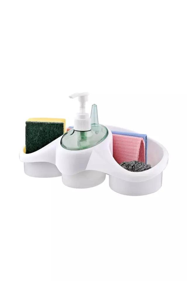Sponge with Detergent Container - Boxed - All-In-One Store