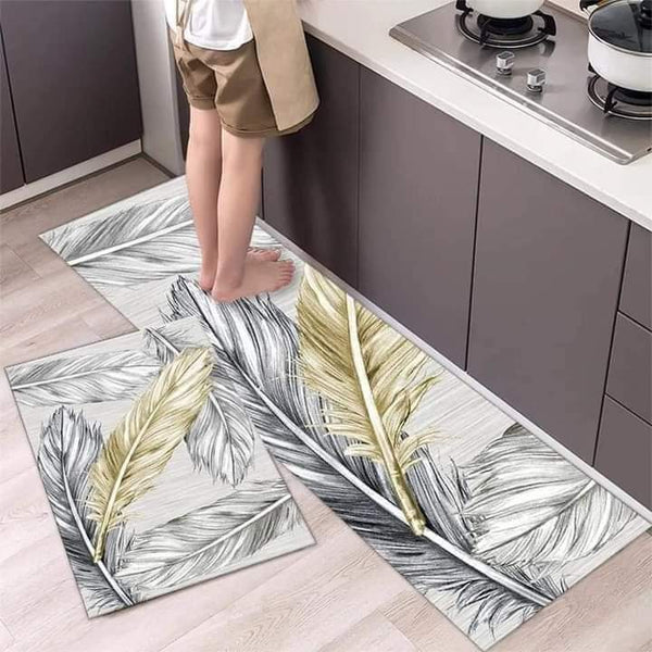 Elegant super absorbent Floor mat (pack of Big&small)