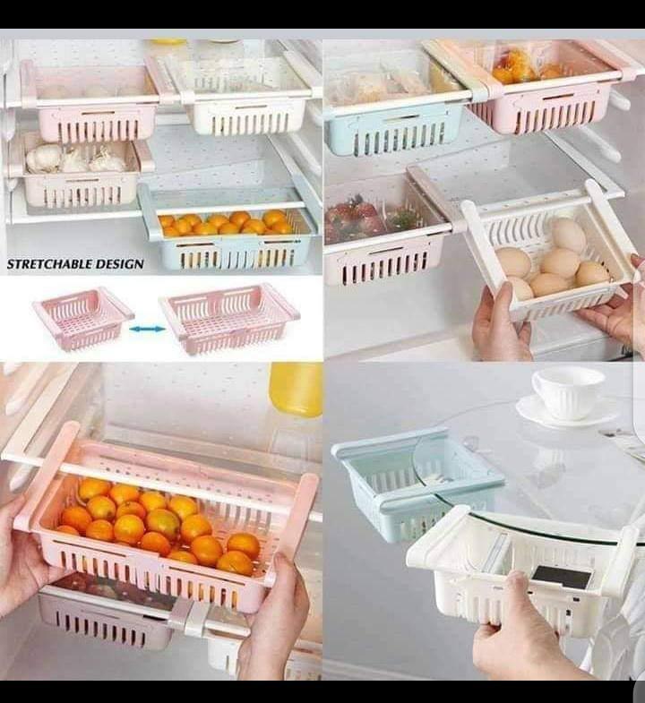 Adjustable Fridge draw - All-In-One Store